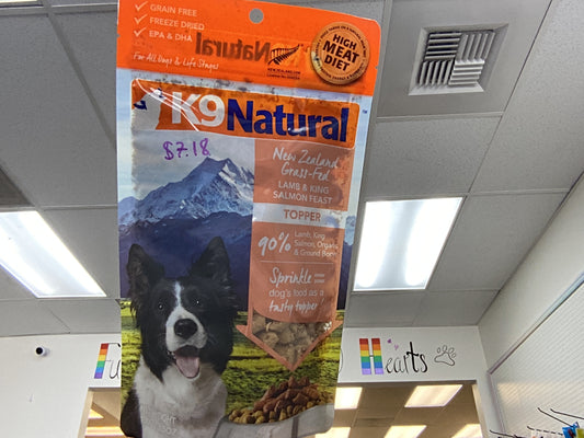 K9 Natural Lamb & King Salmon Feast Topper