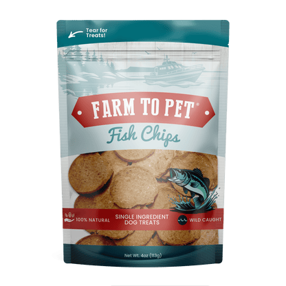 Farm to Pet Healthy Dog Treats - Fish Chips Dog Treats