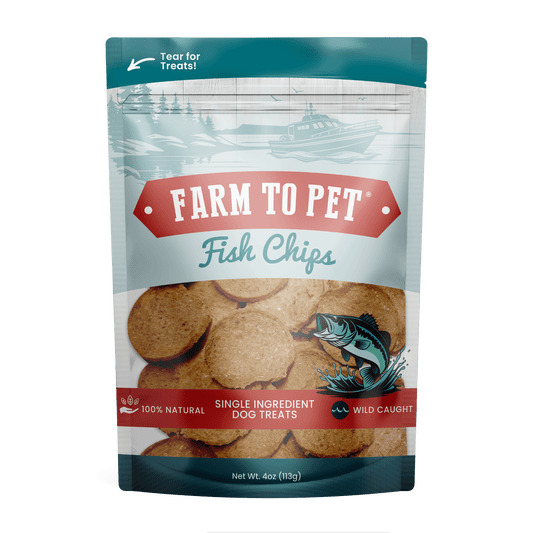 Farm to Pet Healthy Dog Treats - Fish Chips Dog Treats
