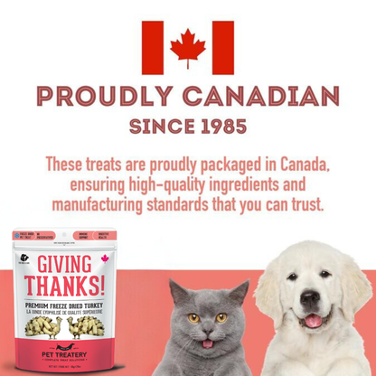The Granville Island Pet Treatery (USA) - Turkey Freeze-Dried Pet Treats: High-Protein & Nutritious