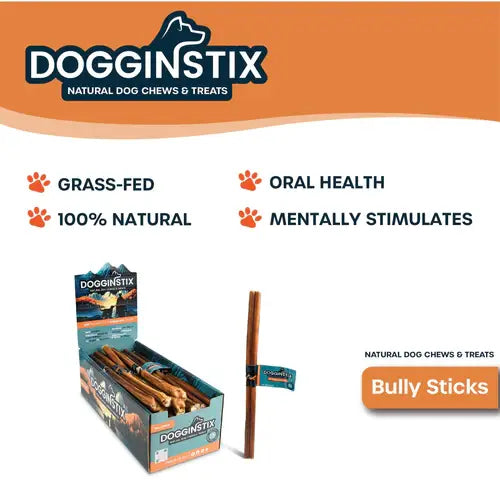 Dogginstix - 12" Standard Bully Sticks