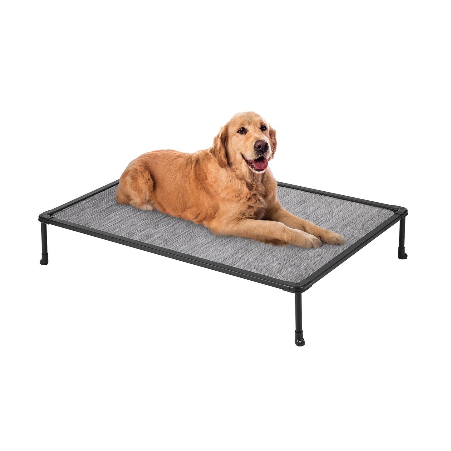 veehoo - Veehoo Chew-Proof Dog Bed - Black Metal Frame