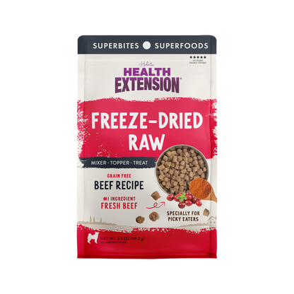 Health Extension Pet Care - Freeze Dried Raw Beef Recipe