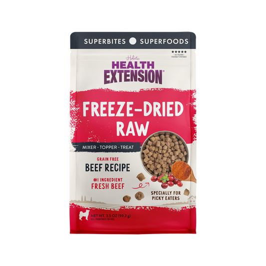 Health Extension Pet Care - Freeze Dried Raw Beef Recipe