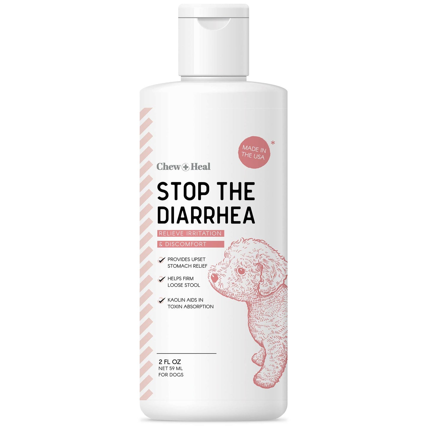 Chew + Heal - Stop the Diarrhea, Anti Diarrhea for Dogs