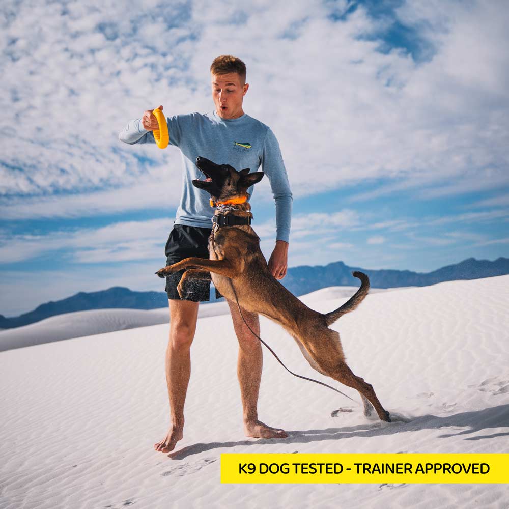 BULLTUG - Power Duo - Tug Ring and Fetch Ball (Dog Toy Set)