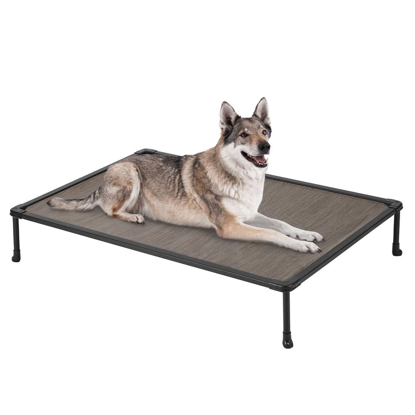 veehoo - Veehoo Chew-Proof Dog Bed - Black Metal Frame