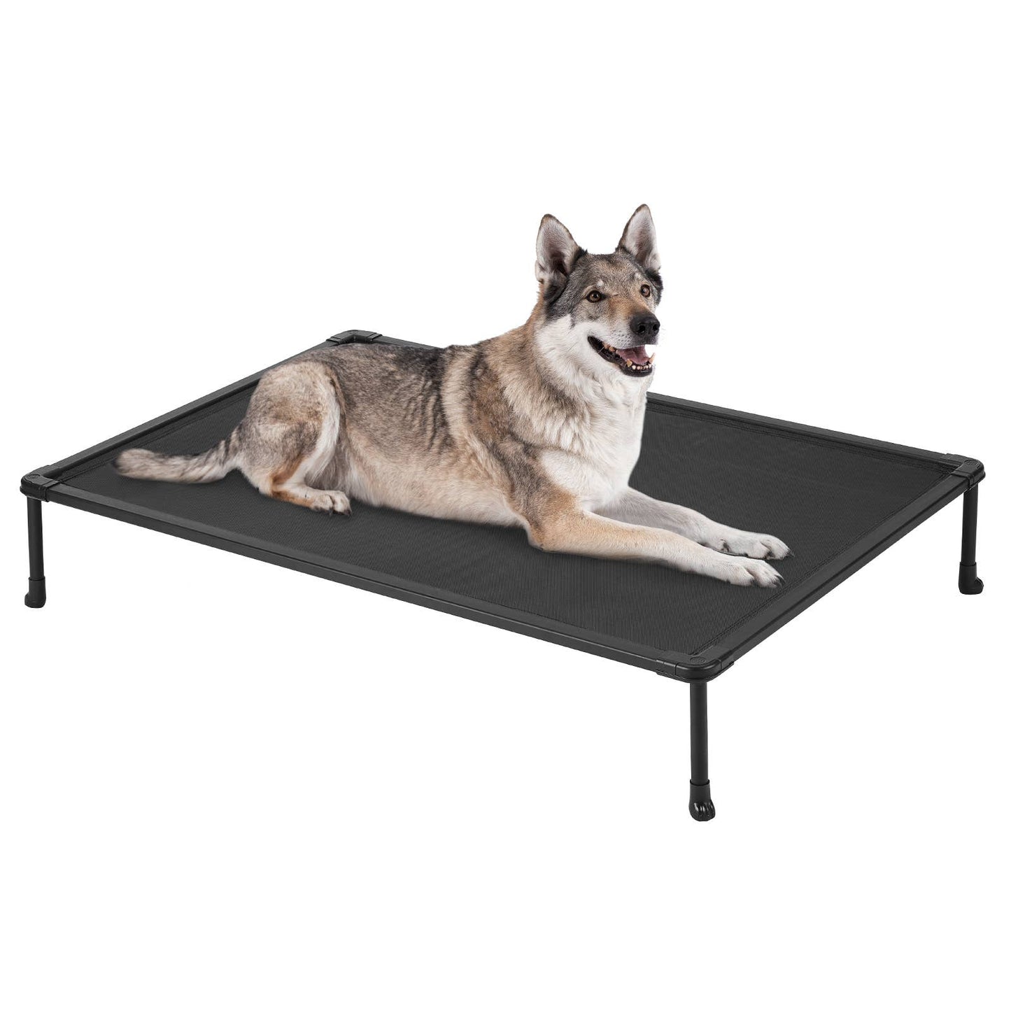 veehoo - Veehoo Chew-Proof Dog Bed - Black Metal Frame