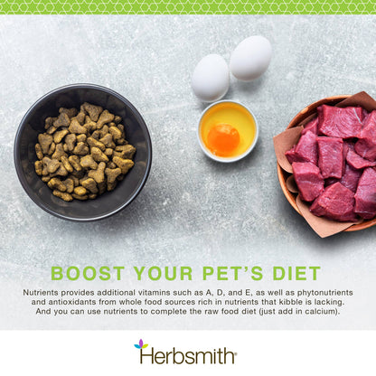 Herbsmith - Nutrients - Superfood Dog Food Topper - Vitamins & Minerals from Whole Foods