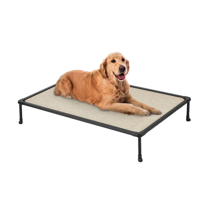 veehoo - Veehoo Chew-Proof Dog Bed - Black Metal Frame