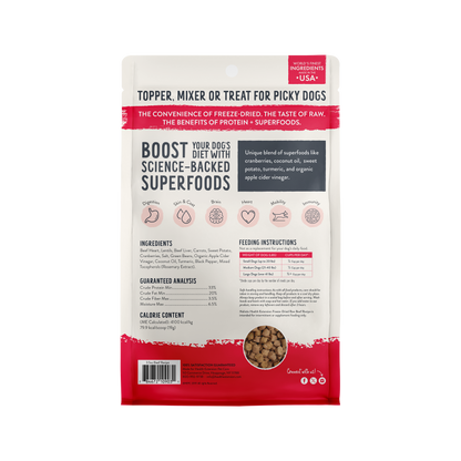 Health Extension Pet Care - Freeze Dried Raw Beef Recipe