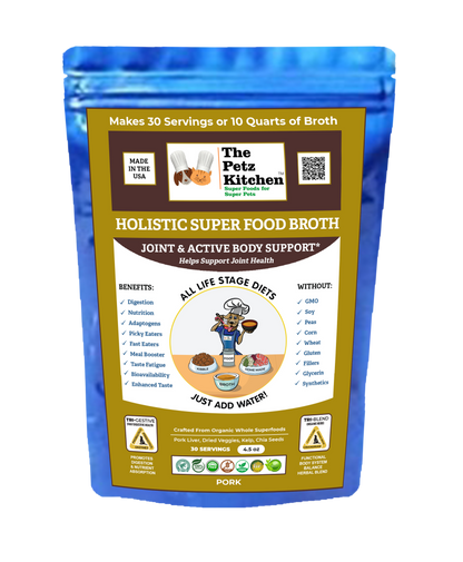 Natura Petz Organics - Super Food Broth Joint & Active Body Support* the Petz Kitchen Dogs & Cats*