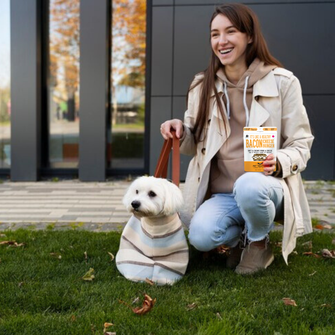 The Granville Island Pet Treatery (USA) - Pork & Cheese Soft Dog Treats: For Puppies and Seniors