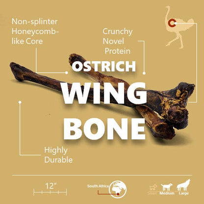 Savannah Pet Food - Ostrich Wing Bone