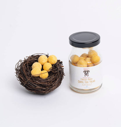 Snack’s Homemade Treats - Freeze Dried Quail Egg Yolks