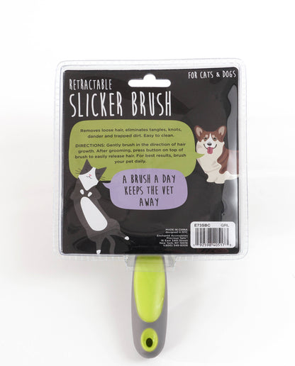 Precious Tails - Precious Tails Retractable Slicker Brush