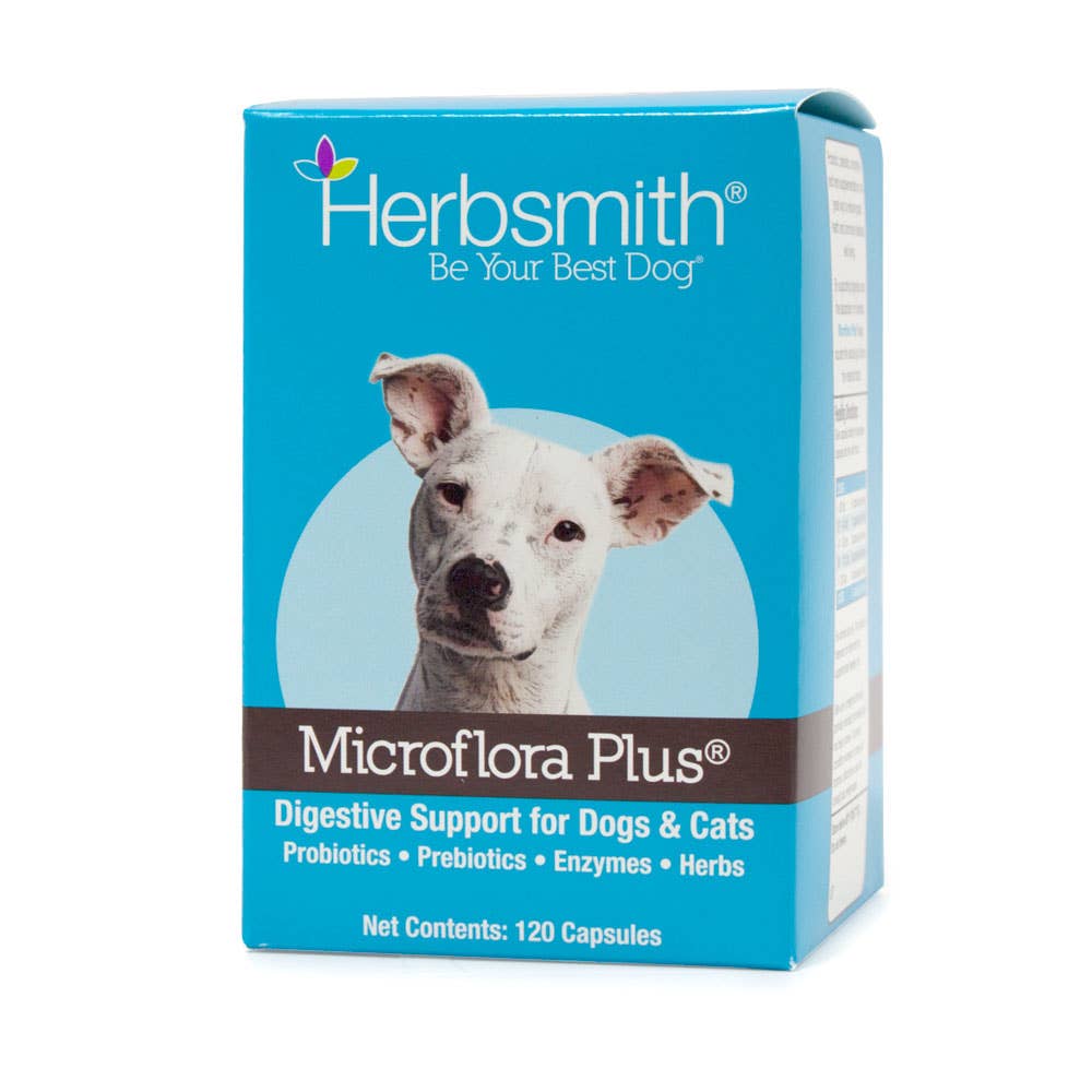 Herbsmith - Microflora Plus - Digestive Aid for Dogs & Cats