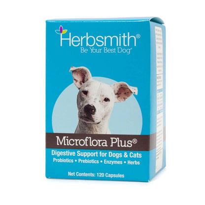 Herbsmith - Microflora Plus - Digestive Aid for Dogs & Cats