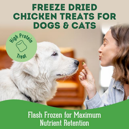The Granville Island Pet Treatery (USA) - Chicken Freeze-Dried Pet Treats: Protein & Nutrient Rich