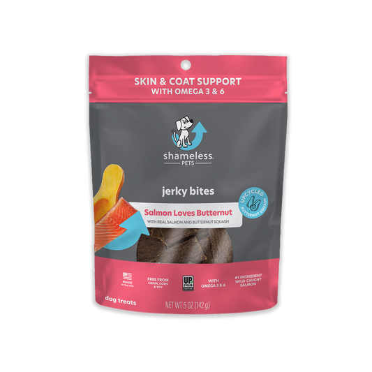 Shameless Pets - Salmon Loves Butternut Jerky Dog Treats