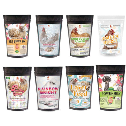 Dahlia Pets - Chicken Treat Sampler Bundle - 8 Different Treats In One Box! (10 Pounds Total)