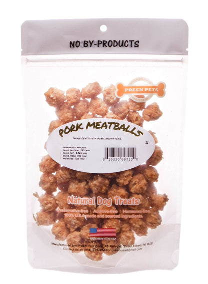 Preen Pets - Pork Meatballs