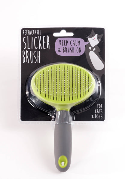 Precious Tails - Precious Tails Retractable Slicker Brush