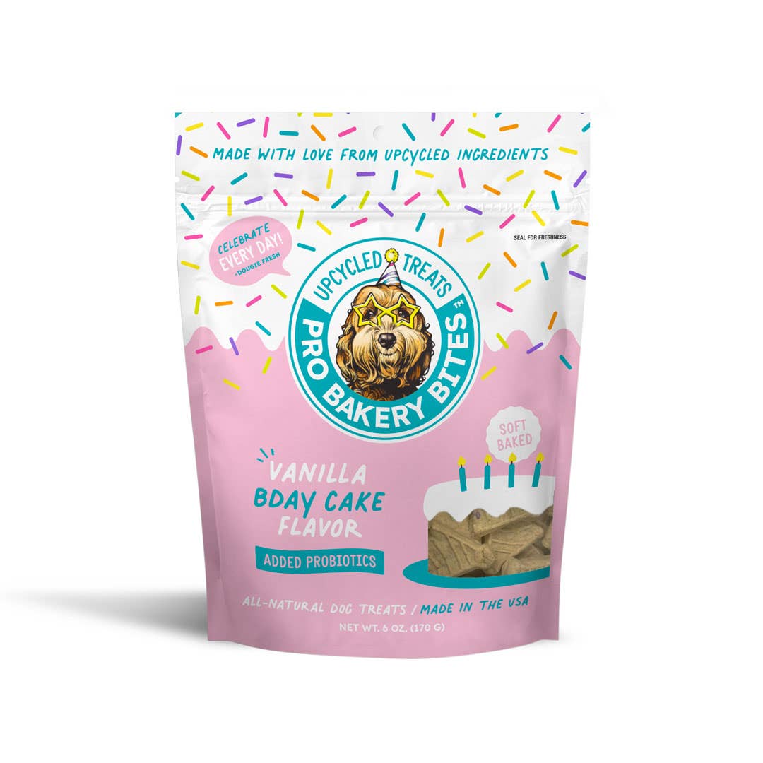 Ag-Alchemy Animal Nutrition - Pro Bakery Bites Soft Baked - Vanilla Bday Cake 6oz