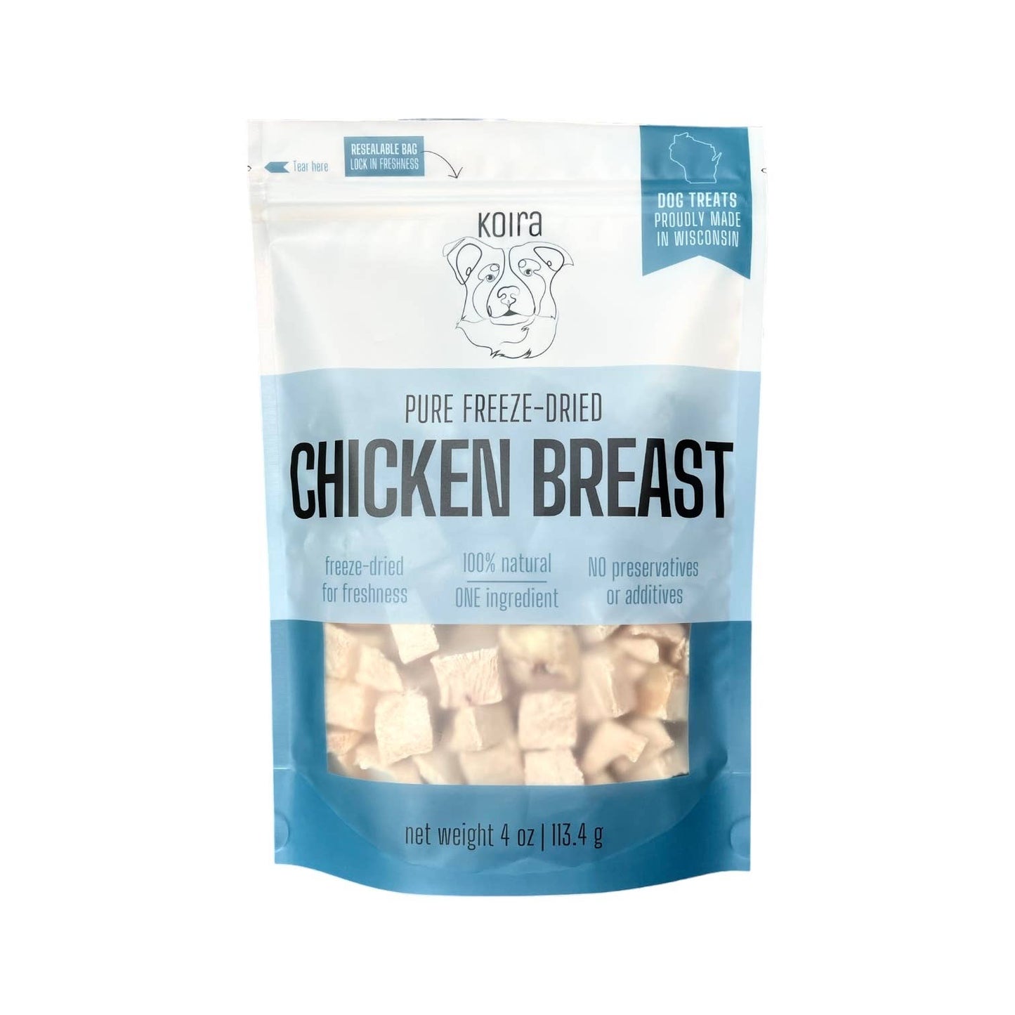 Koira - Freeze- Dried Chicken Breast Dog Treats