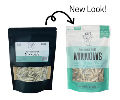 Koira - Freeze-Dried Minnows Protein-Packed Dog Treats